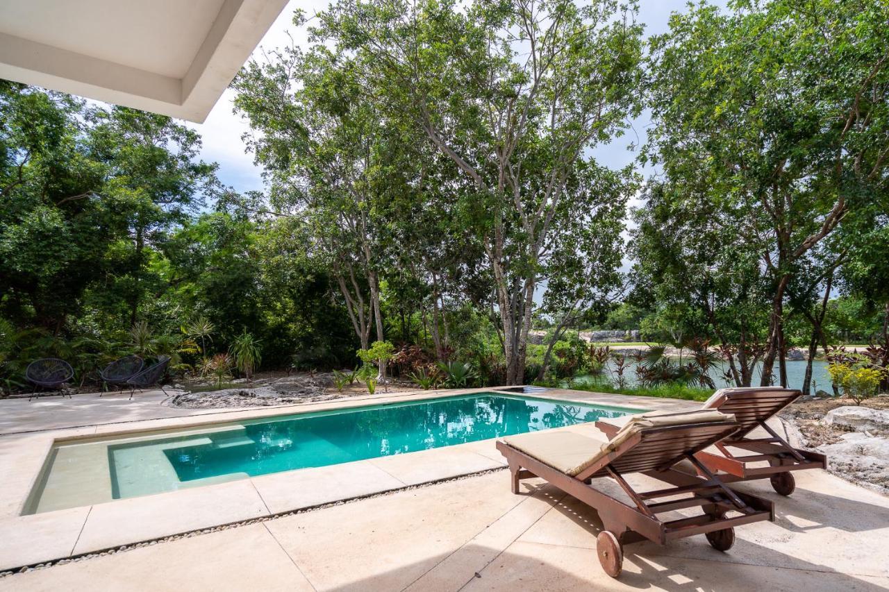 Tulum Country Club Private Villa With Pool 18 People Dış mekan fotoğraf
